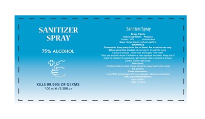 100 mL Label (Label 1)